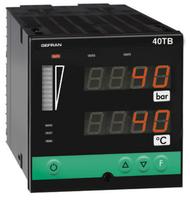 40TB - 温度和压力输入指示器/警报单元，双显示